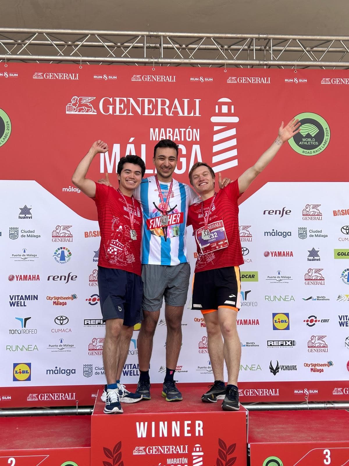 Malaga Marathon race photo